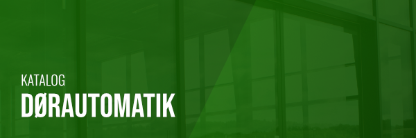 Udsnit af forsiden på kataloget dørautomatik